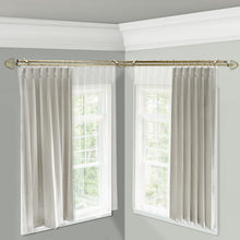 Load image into Gallery viewer, Fan Double Corner Curtain Rod