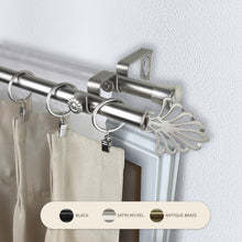 Load image into Gallery viewer, Fan 13/16" Double Curtain Rod