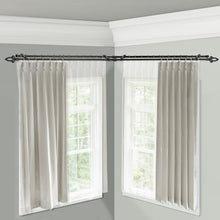 Load image into Gallery viewer, Spire Double Corner Curtain Rod