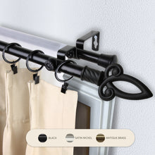 Load image into Gallery viewer, Spire 13/16" Double Curtain Rod