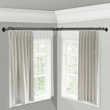 Load image into Gallery viewer, Scallop Double Corner Curtain Rod