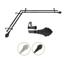Load image into Gallery viewer, Fin Double Corner Curtain Rod