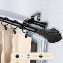 Load image into Gallery viewer, Fin 13/16" Double Curtain Rod