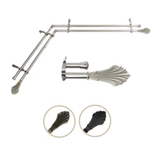 Load image into Gallery viewer, Fin Double Corner Curtain Rod