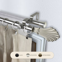 Load image into Gallery viewer, Fin 13/16" Double Curtain Rod