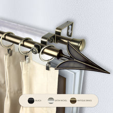 Load image into Gallery viewer, Alpha 13/16" Double Curtain Rod