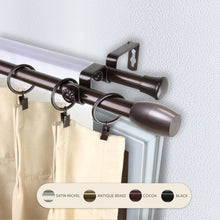 Load image into Gallery viewer, Pillar 13/16" Double Curtain Rod