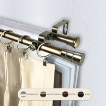 Load image into Gallery viewer, Rio 13/16" Double Curtain Rod