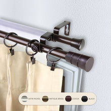 Load image into Gallery viewer, Rio 13/16" Double Curtain Rod