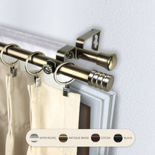 Load image into Gallery viewer, Lee 13/16" Double Curtain Rod