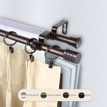 Load image into Gallery viewer, Lee 13/16" Double Curtain Rod