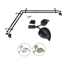 Load image into Gallery viewer, Ivy Double Corner Curtain Rod