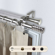 Load image into Gallery viewer, Grip 13/16" Double Curtain Rod