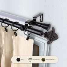Load image into Gallery viewer, Bloom 13/16" Double Curtain Rod