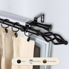 Load image into Gallery viewer, Marquise 13/16" Double Curtain Rod