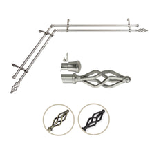 Load image into Gallery viewer, Marquise Double Corner Curtain Rod