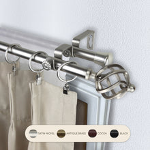 Load image into Gallery viewer, Twist 13/16" Double Curtain Rod
