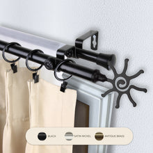 Load image into Gallery viewer, Sun 13/16" Double Curtain Rod