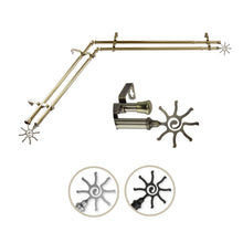 Load image into Gallery viewer, Sun Double Corner Curtain Rod