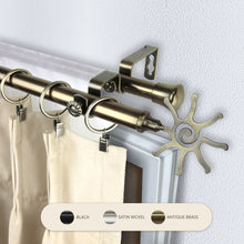 Load image into Gallery viewer, Sun 13/16" Double Curtain Rod