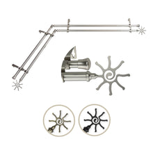 Load image into Gallery viewer, Sun Double Corner Curtain Rod