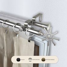 Load image into Gallery viewer, Sun 13/16" Double Curtain Rod
