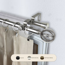 Load image into Gallery viewer, Cage 13/16" Double Curtain Rod