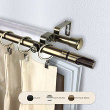 Load image into Gallery viewer, Bolt 13/16" Double Curtain Rod