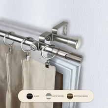 Load image into Gallery viewer, Bolt 13/16" Double Curtain Rod