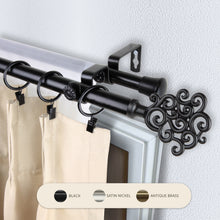 Load image into Gallery viewer, Tidal 13/16" Double Curtain Rod