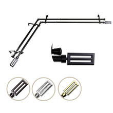 Load image into Gallery viewer, Sterling Double Corner Curtain Rod