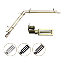 Load image into Gallery viewer, Sterling Double Corner Curtain Rod