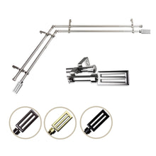 Load image into Gallery viewer, Sterling Double Corner Curtain Rod