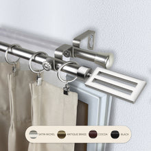 Load image into Gallery viewer, Sterling 13/16" Double Curtain Rod