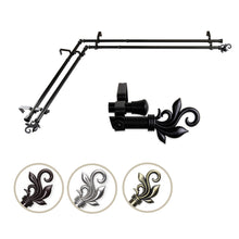Load image into Gallery viewer, Delilah Double Corner Curtain Rod