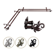 Load image into Gallery viewer, Delilah Double Corner Curtain Rod