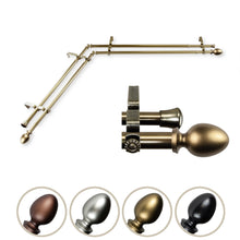 Load image into Gallery viewer, Emeka Double Corner Curtain Rod