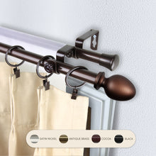 Load image into Gallery viewer, Emeka 13/16" Double Curtain Rod