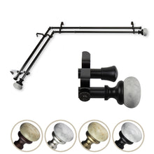 Load image into Gallery viewer, Merlyn Double Corner Curtain Rod
