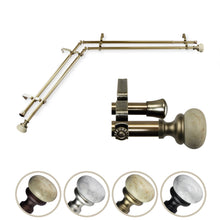 Load image into Gallery viewer, Merlyn Double Corner Curtain Rod