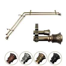 Load image into Gallery viewer, Lennart Double Corner Curtain Rod