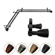 Load image into Gallery viewer, Tarzan Double Corner Curtain Rod
