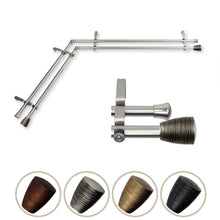 Load image into Gallery viewer, Tarzan Double Corner Curtain Rod