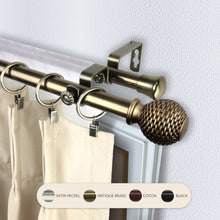 Load image into Gallery viewer, Ozana 13/16" Double Curtain Rod