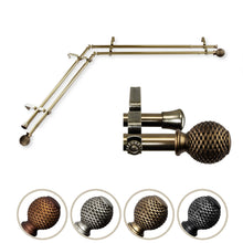 Load image into Gallery viewer, Ozana Double Corner Curtain Rod