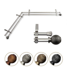 Load image into Gallery viewer, Ozana Double Corner Curtain Rod
