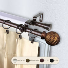 Load image into Gallery viewer, Ozana 13/16" Double Curtain Rod
