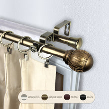 Load image into Gallery viewer, Tyoma 13/16" Double Curtain Rod