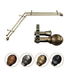 Load image into Gallery viewer, Tyoma Double Corner Curtain Rod