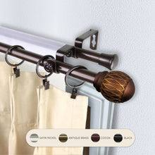Load image into Gallery viewer, Tyoma 13/16" Double Curtain Rod